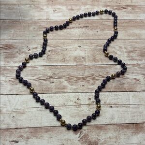 Chariots Beads and Gold Beaded Necklace